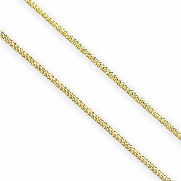 10KT Gold Franco Chain Necklace